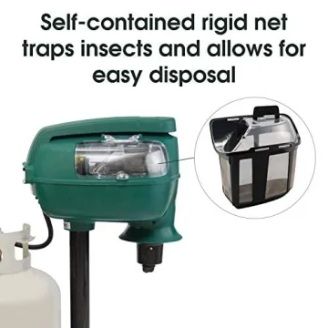 Mosquito Magnet MM4200B Patriot Plus Mosquito and Flying Insect Trap and Killer - Protects Up to 1 Acre, Black