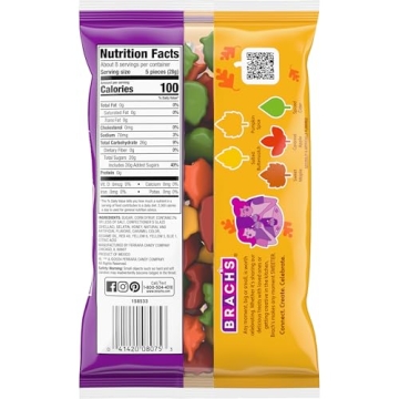 Brach’s Autumn Leaves Candy - 8 oz Halloween Treat
