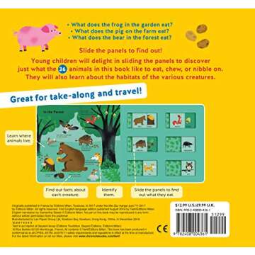 Who Eats What?: A Slide-and-Learn Book (Slide-and-Learn, 1)