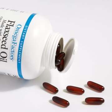 Natural Factors Omega Factors Flaxseed Oil for Overall Health