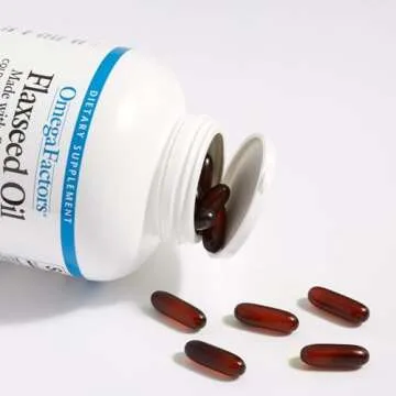 Natural Factors Omega Factors Flaxseed Oil for Overall Health