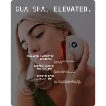 Cosmo LunaStone Gua Sha - Electric Facial Massager Tool