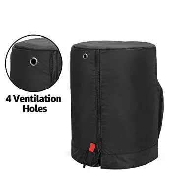 SAMDEW Outdoor Propane Tank Cover with Tabletop Feature