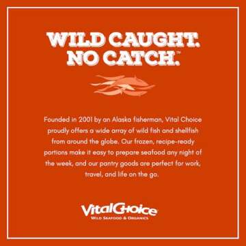 Vital Choice Omega-3 Fish Oil & Vitamin D3 Supplement 180Ct