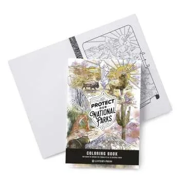Lantern Press Protect Our National Parks Coloring Book