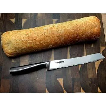 Svensbjerg Modern Chef Kitchen Knife Set without Block, Chef Knife Set Knives Kitchen Set, Knife set for Kitchen, Stainless Steel, Sharp, German Brand | SB-KS301