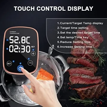 Sous Vide Cooker 1100W for Perfect Cooking Every Time