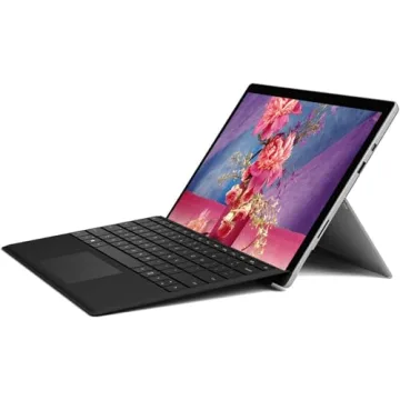 Microsoft Surface Pro 4 Tablet PC, 12.3" (2736 X 1824) Touchscreen Notebook, Core i5-6300U, 4GB RAM, 128GB SSD, Backlit Keyboard, CAM, Windows 10 Pro (Renewed)
