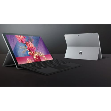 Microsoft Surface Pro 4 Tablet PC, 12.3" (2736 X 1824) Touchscreen Notebook, Core i5-6300U, 4GB RAM, 128GB SSD, Backlit Keyboard, CAM, Windows 10 Pro (Renewed)