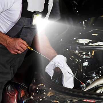 HOKOILN LED Running Lights 2Pack Rechargeable Safety