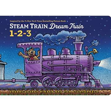 Steam Train Dream Train 1-2-3 Fun Bedtime Story