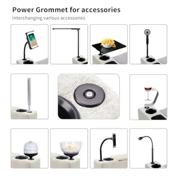 ARMRESTO Sofa Armrest with Wireless Charging & Storage