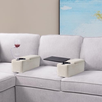 ARMRESTO Sofa Armrest with Wireless Charging & Storage