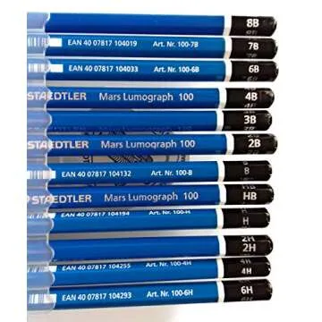 Staedtler Mars Lumograph Premium Art Pencil Set