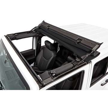 Bestop 52453-17 Black Twill Sunrider for Hardtop for 2007-2018 2-Door and Unlimited