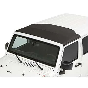 Bestop 52453-17 Black Twill Sunrider for Hardtop for 2007-2018 2-Door and Unlimited