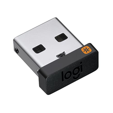 Logitech USB Unifying Receiver for Easy Multi-Device Pairing