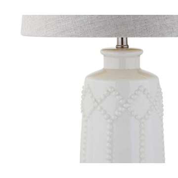 JONATHAN Y Alice Ceramic LED Table Lamp 26"