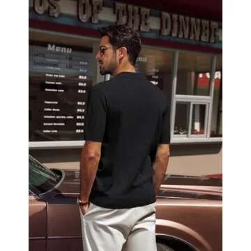 Stylish PJ PAUL JONES Men's Knit Polo Shirt for Every Occasion