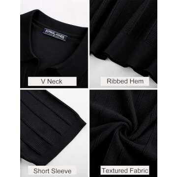 Stylish PJ PAUL JONES Men's Knit Polo Shirt for Every Occasion