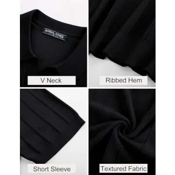 Stylish PJ PAUL JONES Men's Knit Polo Shirt for Every Occasion
