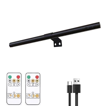 EAYOYAE 19.7inch Battery Operated Wireless Picture Light，Remote Control Painting Display Lights, R...