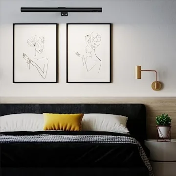 EAYOYAE Wireless Picture Light with Remote Control