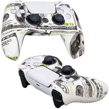 YoRHa Silicone Cover for PS5 Controller with Thumb Grips