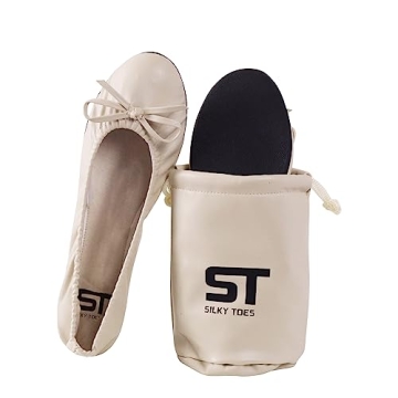 Silky Toes Women's Foldable Travel Flats for Every Occasion