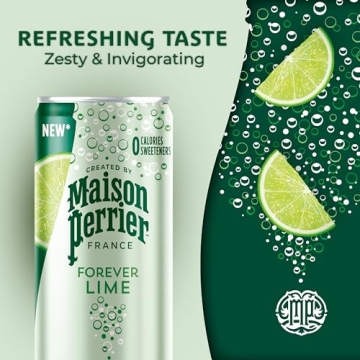 Maison Perrier Lime Sparkling Water 3 Pack