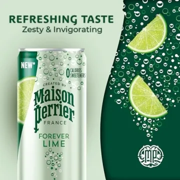Maison Perrier Lime Sparkling Water 3 Pack