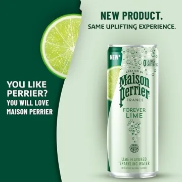 Maison Perrier Lime Sparkling Water 3 Pack