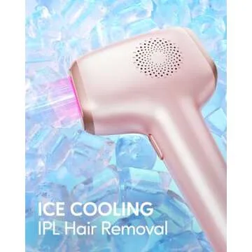 INNZA Laser Hair Removal with Ice Cooling Care Function for Women Permanent,999,999 Flashes Painless...