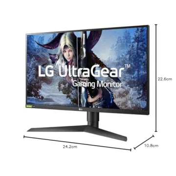 LG UltraGear QHD 27-Inch Gaming Monitor Nano IPS 144Hz