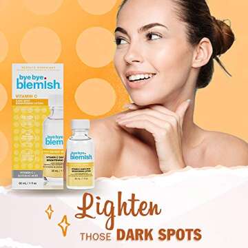 Bye Bye Blemish Dark Spot Lotion: Fast Acting Vitamin C Acne Solution