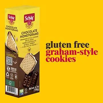 Schar Gluten Free Chocolate Honeygrams with Dark Chocolate