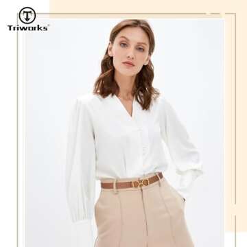 TRIWORKS Reversible Leather Belt for Women, Fashion Ladies Belt for Jeans Pants Dress Width:0.9", A-Black/Brown