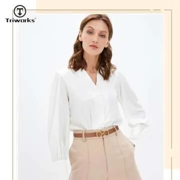 TRIWORKS Reversible Leather Belt for Women, Fashion Ladies Belt for Jeans Pants Dress Width:0.9", A-Black/Brown