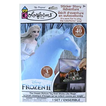 Colorforms Sticker Adventure Frozen II & Disney Princess Set