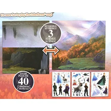 Colorforms Sticker Adventure Frozen II & Disney Princess Set