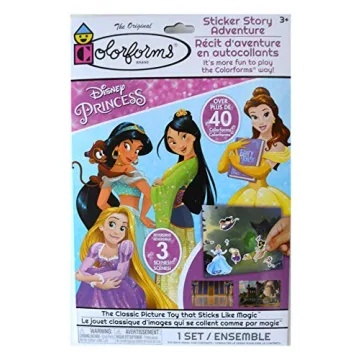Colorforms Sticker Adventure Frozen II & Disney Princess Set