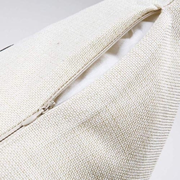 Meekio Farmhouse Pillow Covers with Farmers Market Quotes 18" x 18" for Farmhouse Decor Housewarming Gifts