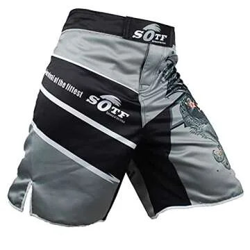 SOTF Men's MMA Boxing Shorts - Ultimate Sport Comfort