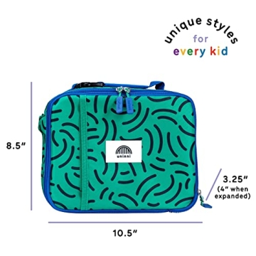 uninni Strokes Insulated Lunch Box for Kids Fresh Meals Daily