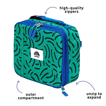 uninni Strokes Insulated Lunch Box for Kids Fresh Meals Daily