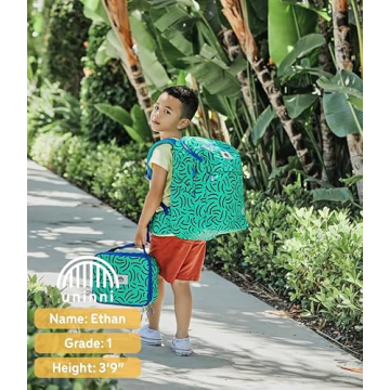 uninni Strokes Insulated Lunch Box for Kids Fresh Meals Daily