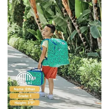 uninni Strokes Insulated Lunch Box for Kids Fresh Meals Daily