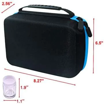 Sunmall 30 Slot Diamond Painting Storage Case，Bead Storage Containers,Embroidery Storage Box,Art Craft Jewelry Rhinestones Organizer,Sewing Pills Container Holder