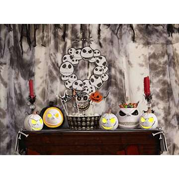 Disney The Nightmare Before Christmas Jack Skellington Plastic Candy Bowl