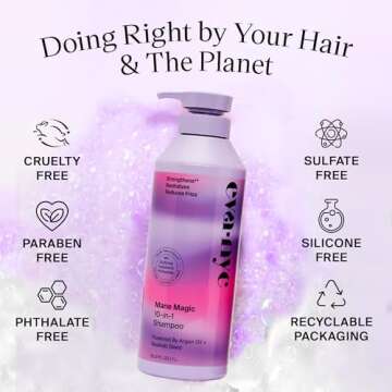 Eva NYC Mane Magic 10-in-1 Shampoo for Nourished Hair